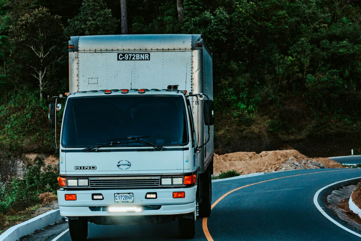 公路货运示意图